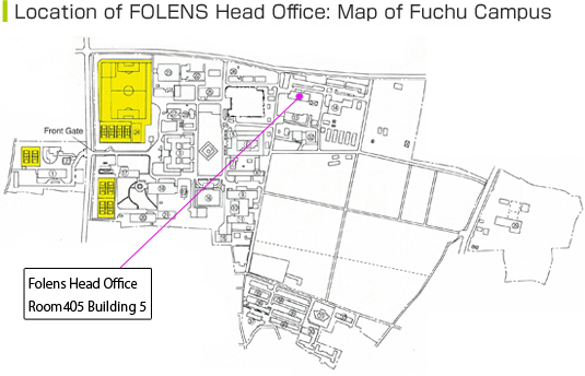 MAP oF Fuchu Campus