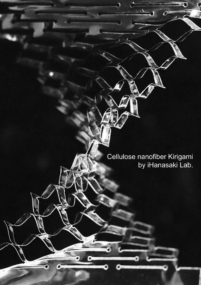Resilient Kirigami metamaterial made of cellulose nanopaper