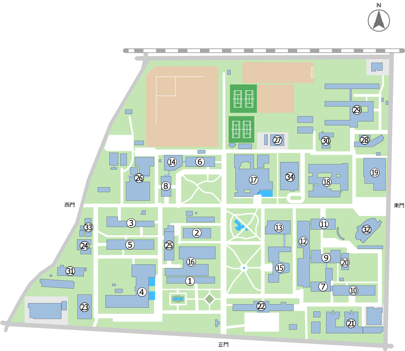 小金井キャンパスマップ 小金井キャンパスの詳細 交通 キャンパスマップ 大学概要 大学案内 国立大学法人 東京農工大学